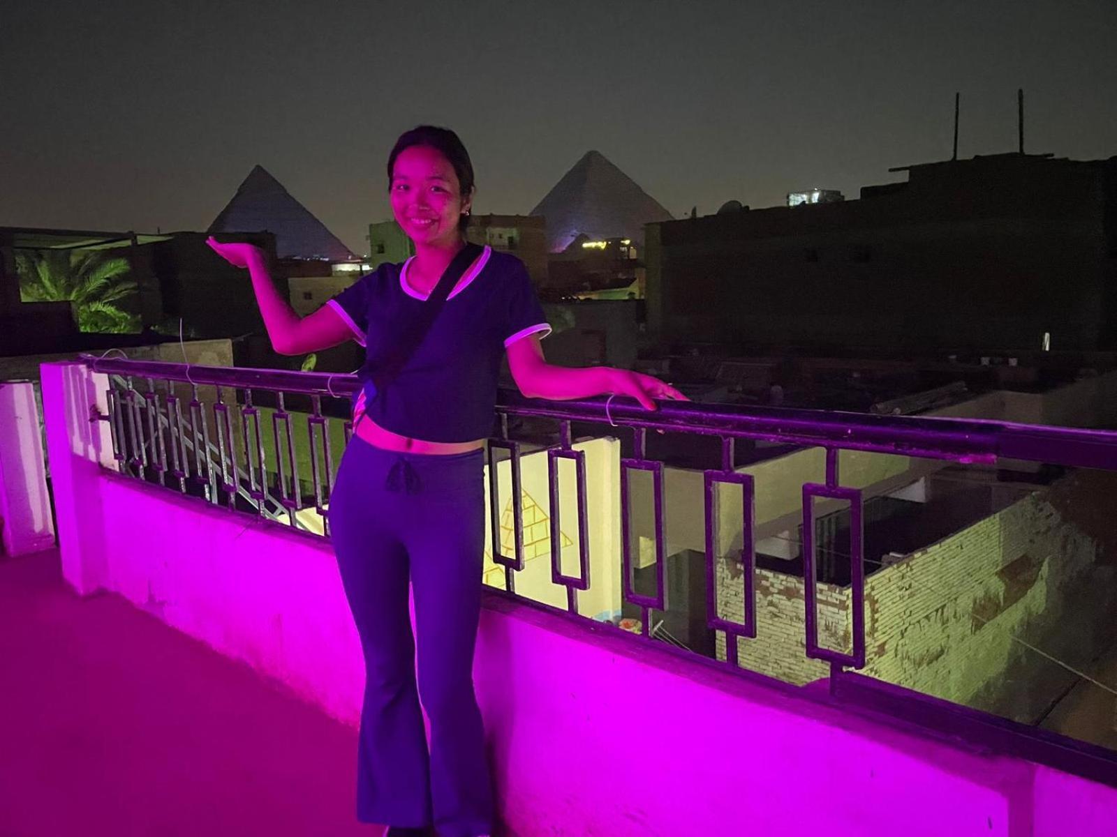 Bed and Breakfast Jana Pyramids View In 3 à Kafret el-Gabal Extérieur photo