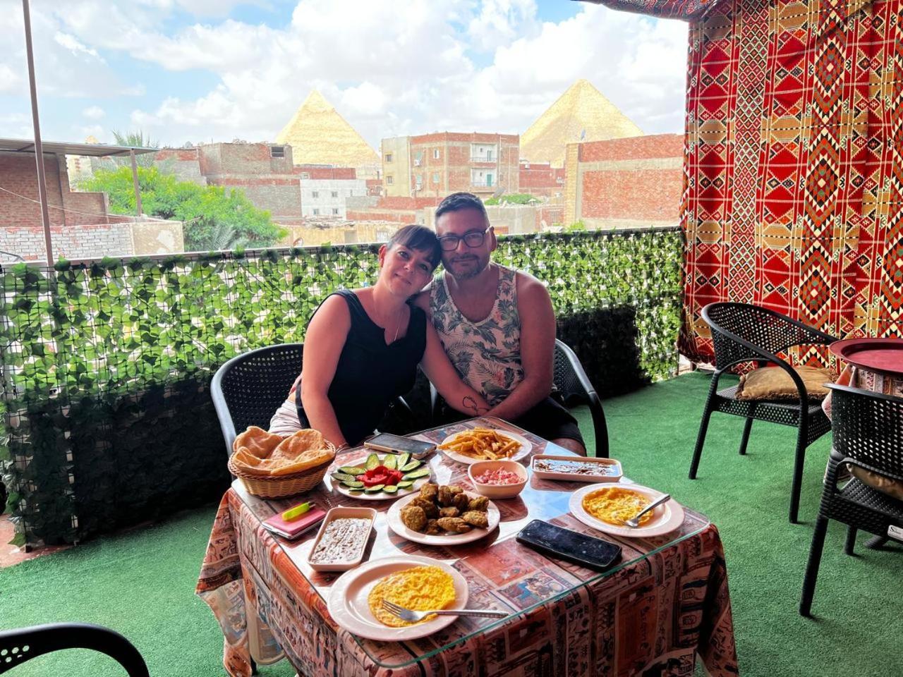 Bed and Breakfast Jana Pyramids View In 3 à Kafret el-Gabal Extérieur photo