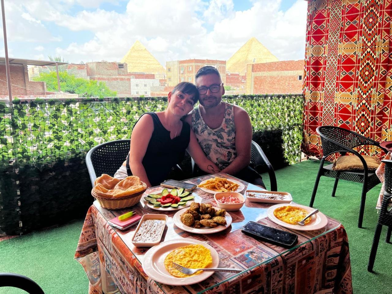 Bed and Breakfast Jana Pyramids View In 3 à Kafret el-Gabal Extérieur photo